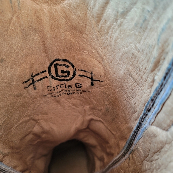 Circle G boots size 8 - Picture 6 of 7
